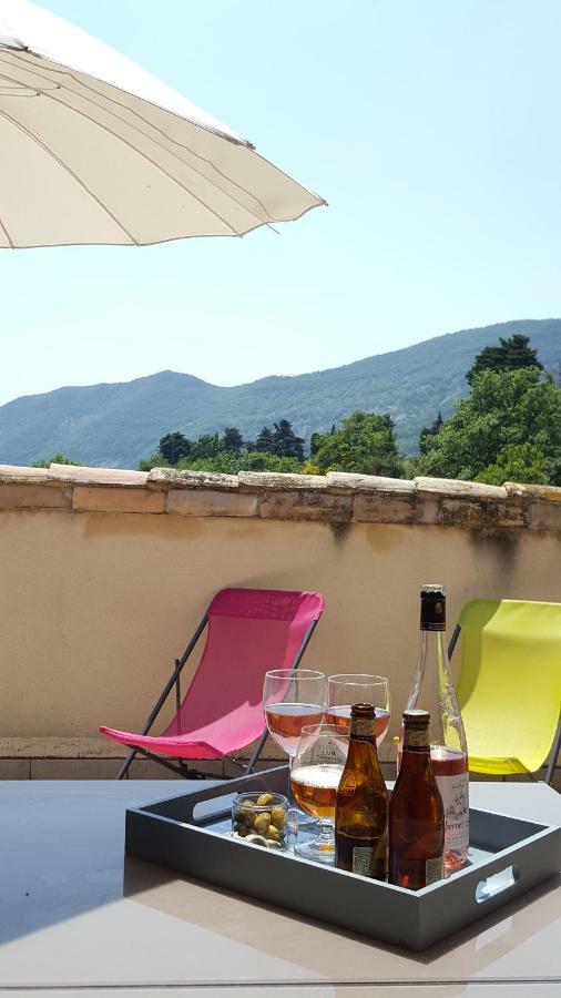 Gites Du Chateau D'Alencon Le Pegue Ngoại thất bức ảnh